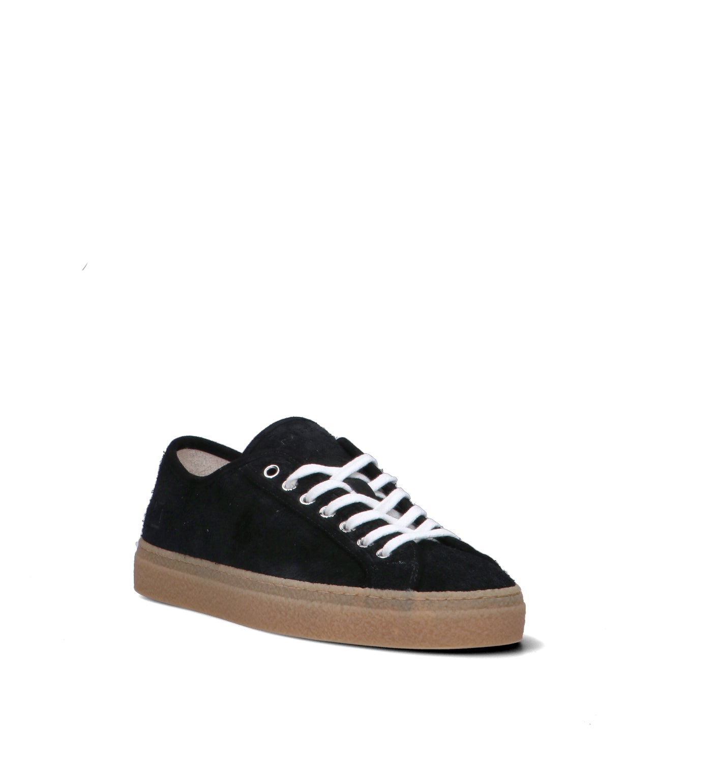 D.A.T.E. Sneaker uomo nera in suede