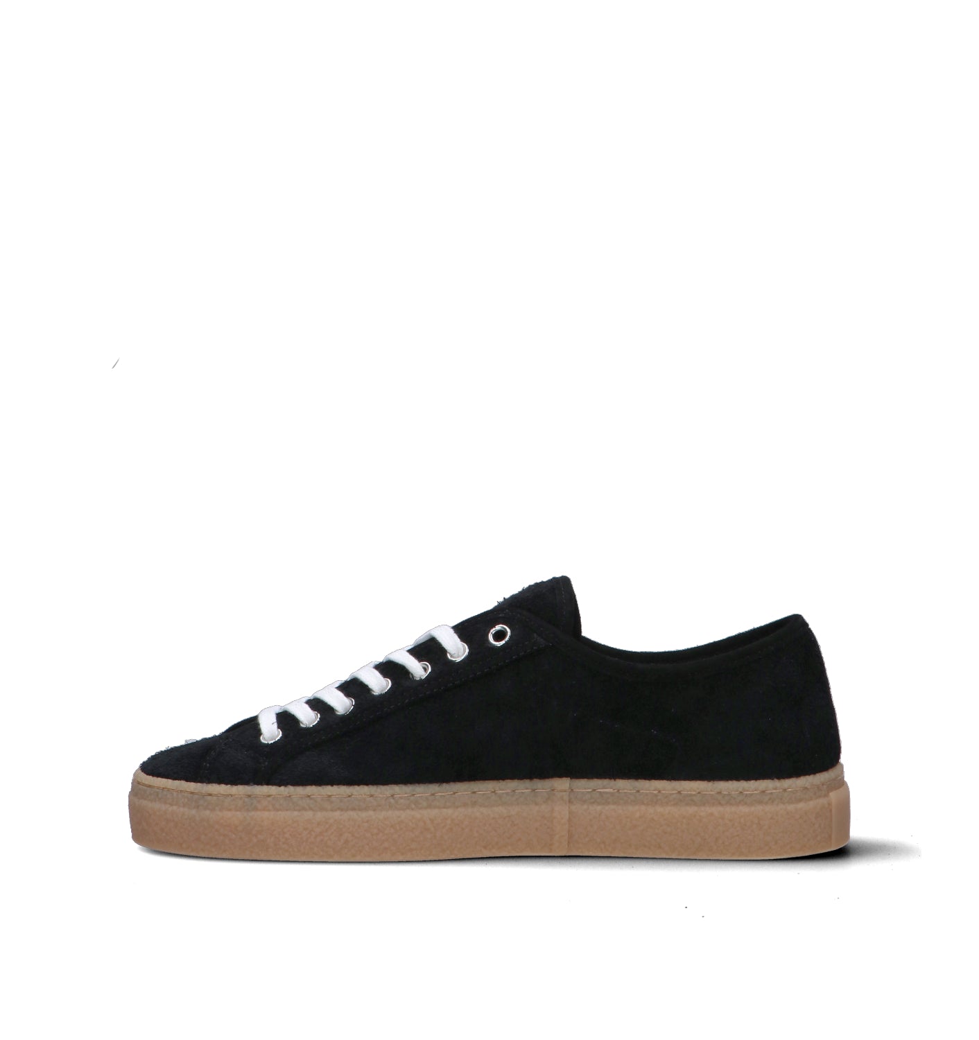 D.A.T.E. Sneaker uomo nera in suede