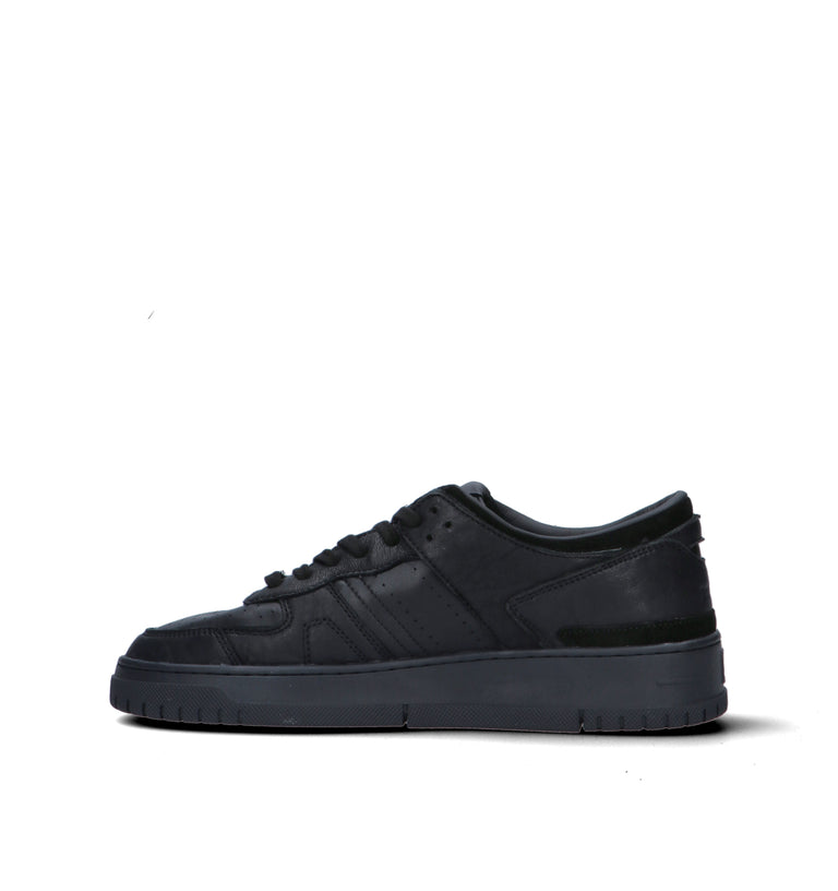 D.A.T.E. Sneaker uomo nera in pelle
