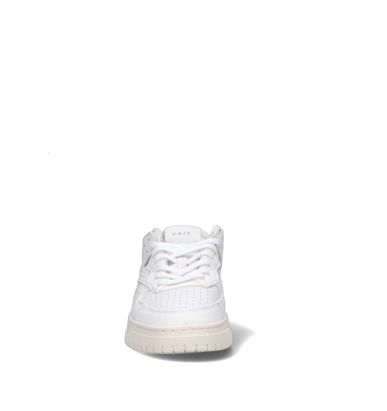 D.A.T.E. Sneaker uomo bianca in pelle
