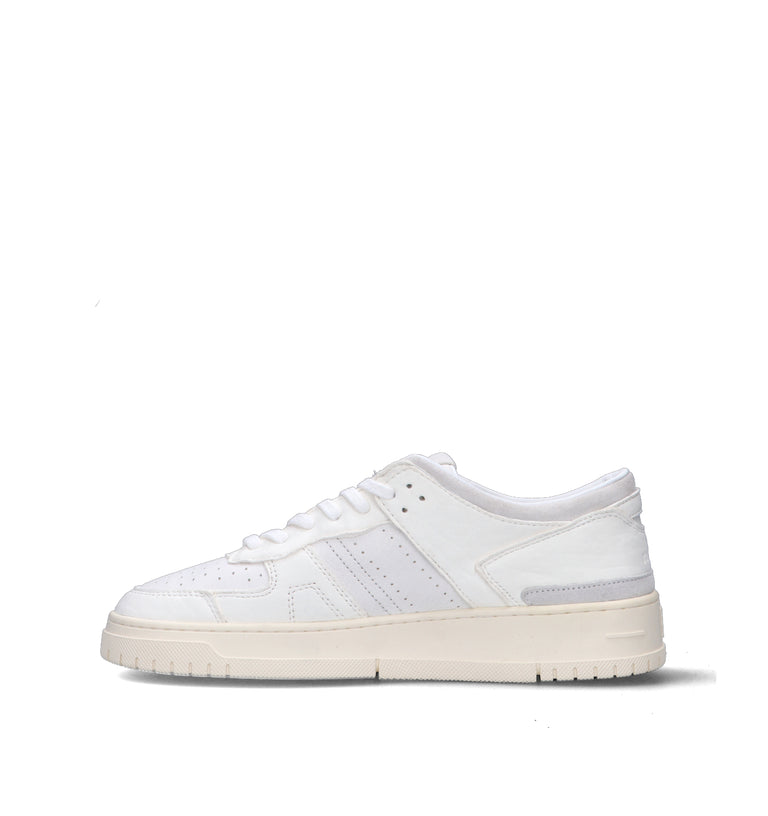 D.A.T.E. Sneaker uomo bianca in pelle