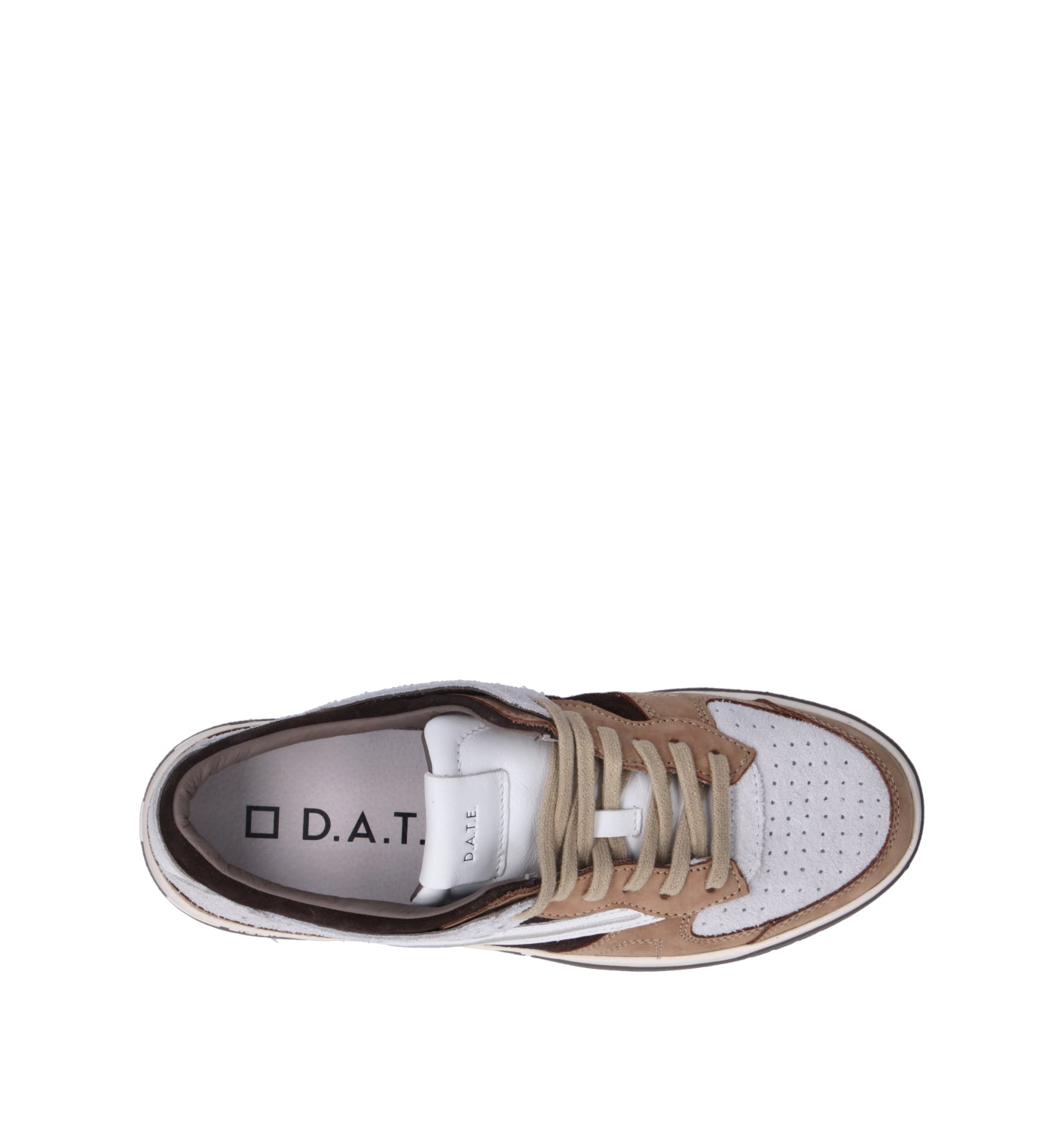 D.A.T.E. Sneaker uomo multicolor in suede