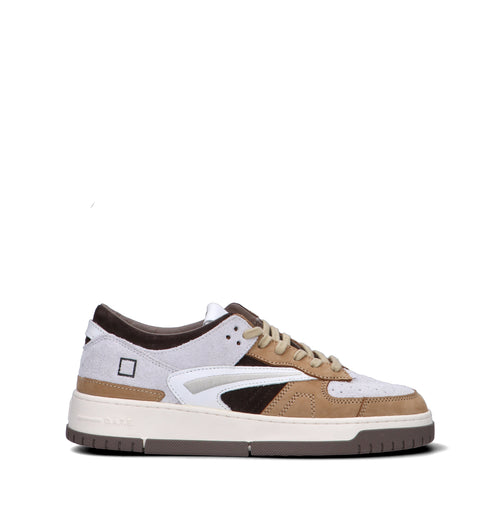 D.A.T.E. Sneaker uomo multicolor in suede