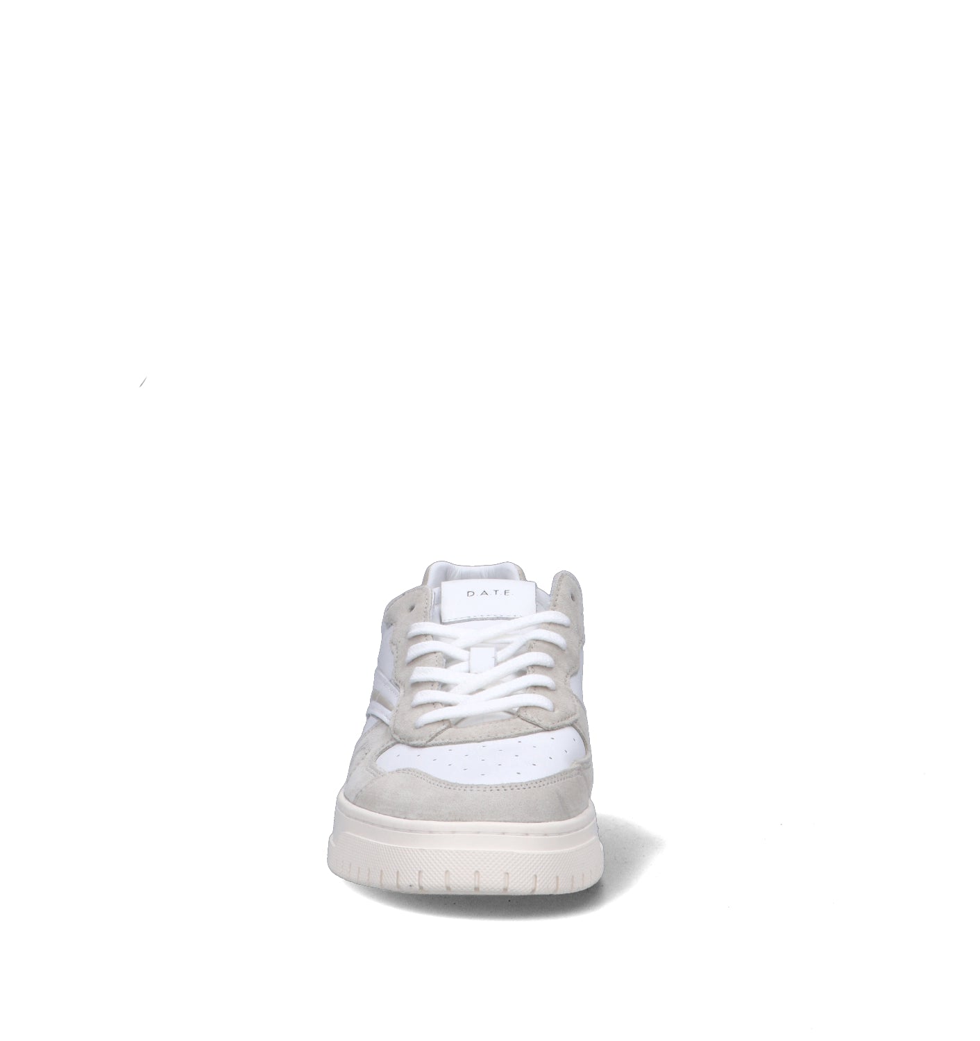 D.A.T.E. Sneaker uomo bianca in pelle