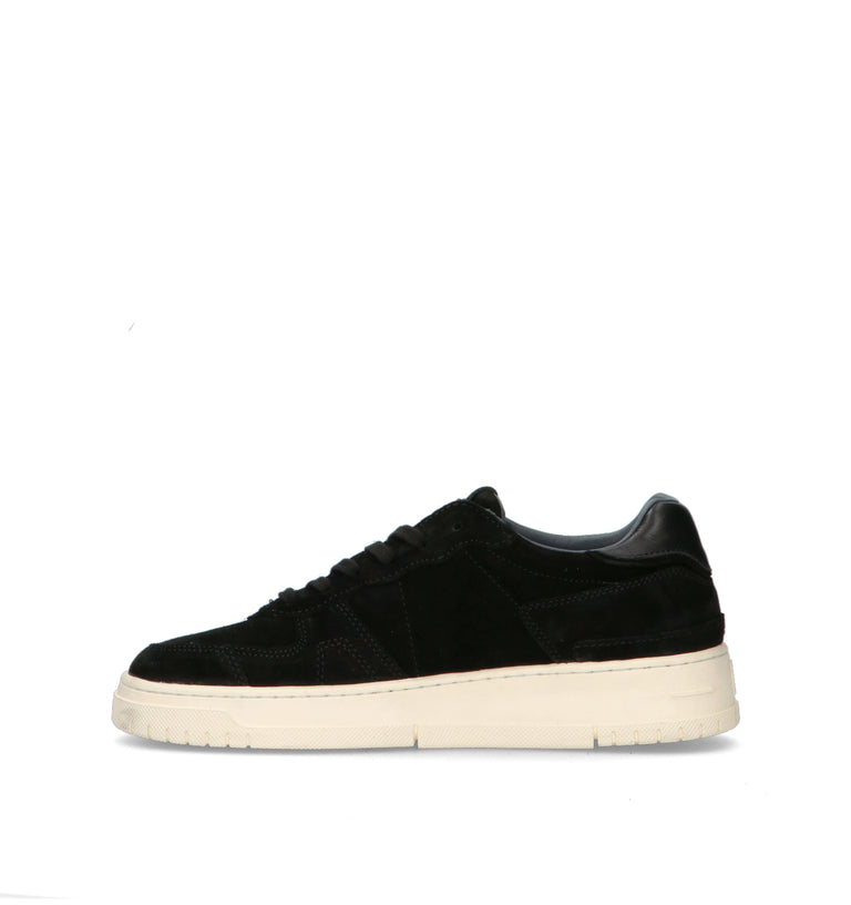 D.A.T.E. Sneaker uomo nera in suede