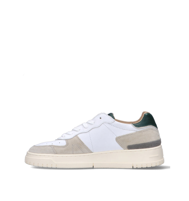 D.A.T.E. Sneaker uomo bianca in pelle