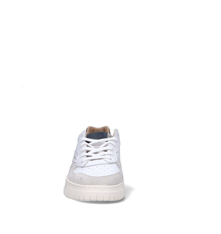 D.A.T.E. Sneaker uomo bianca in pelle