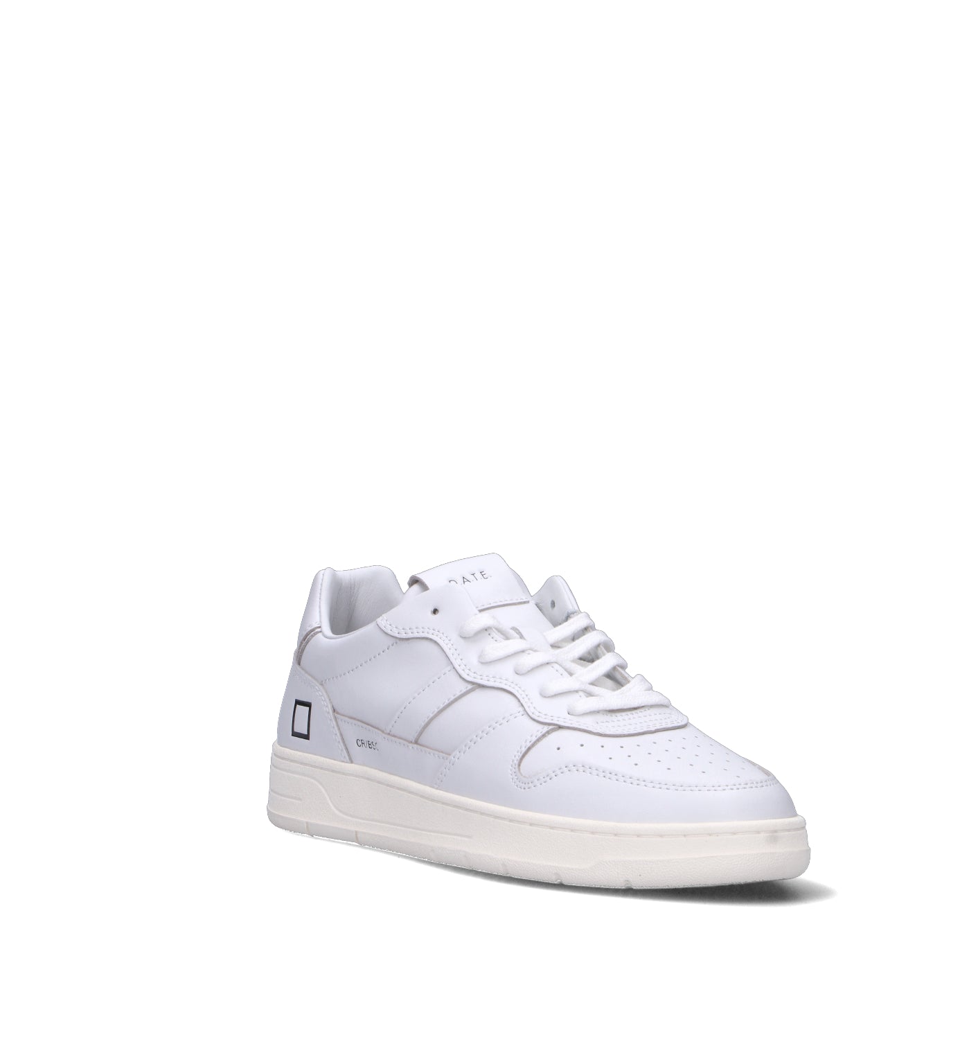 D.A.T.E. Sneaker uomo bianca in pelle
