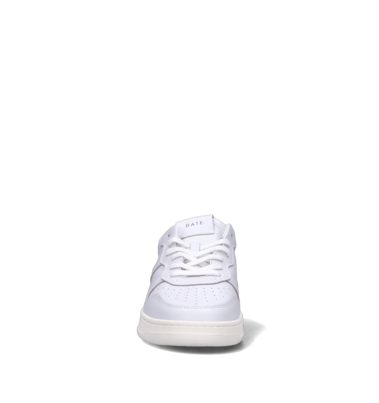 D.A.T.E. Sneaker uomo bianca in pelle