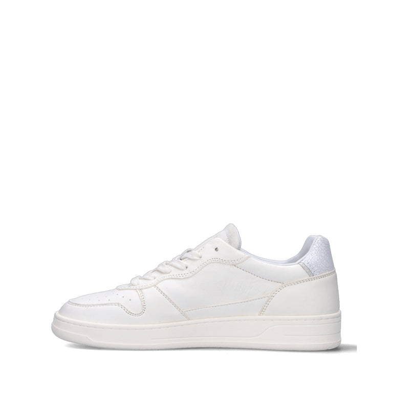 D.A.T.E. Sneaker uomo bianca in pelle