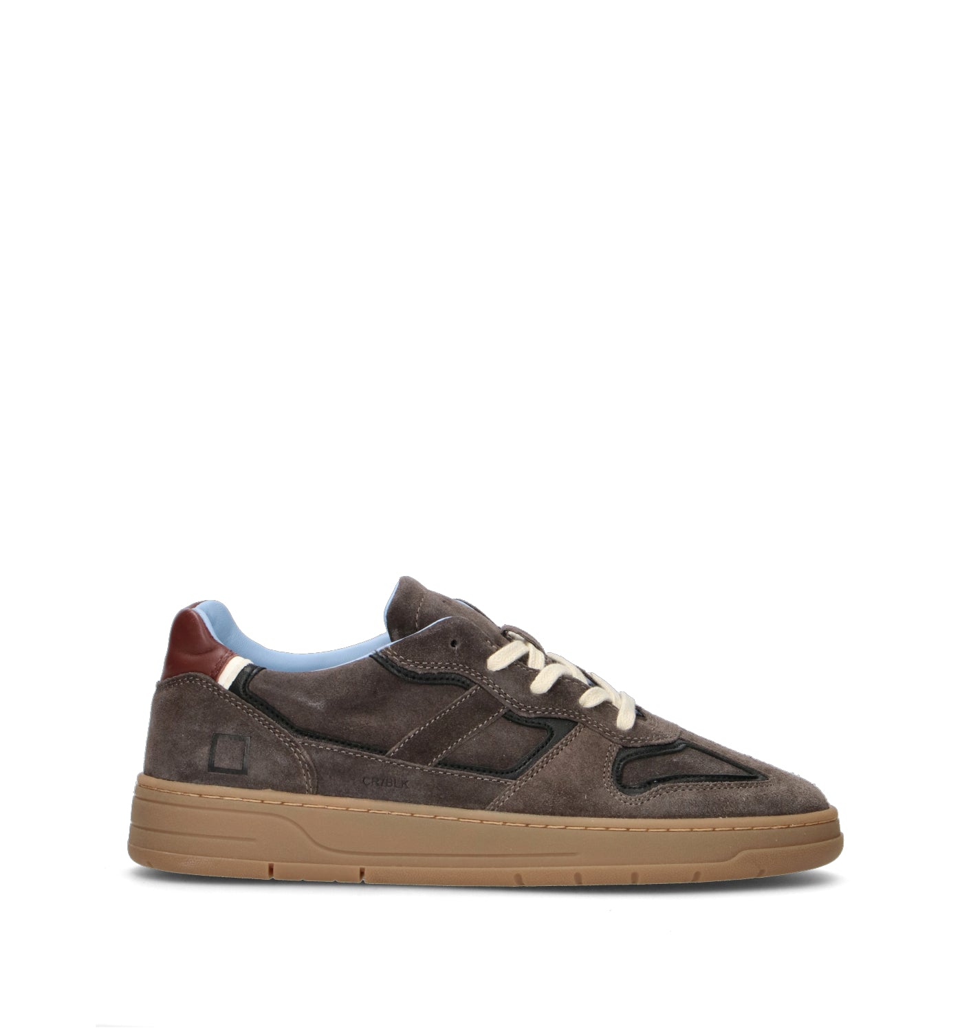 D.A.T.E. Sneaker uomo grigia in suede