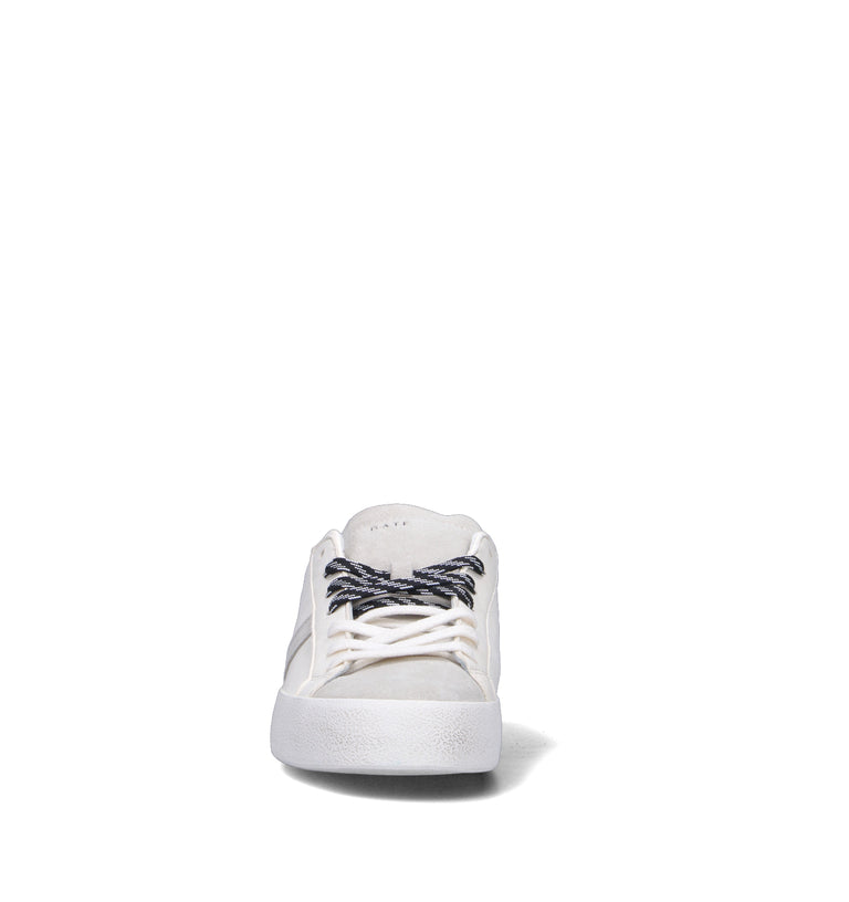 D.A.T.E. Sneaker uomo bianca/blu in pelle