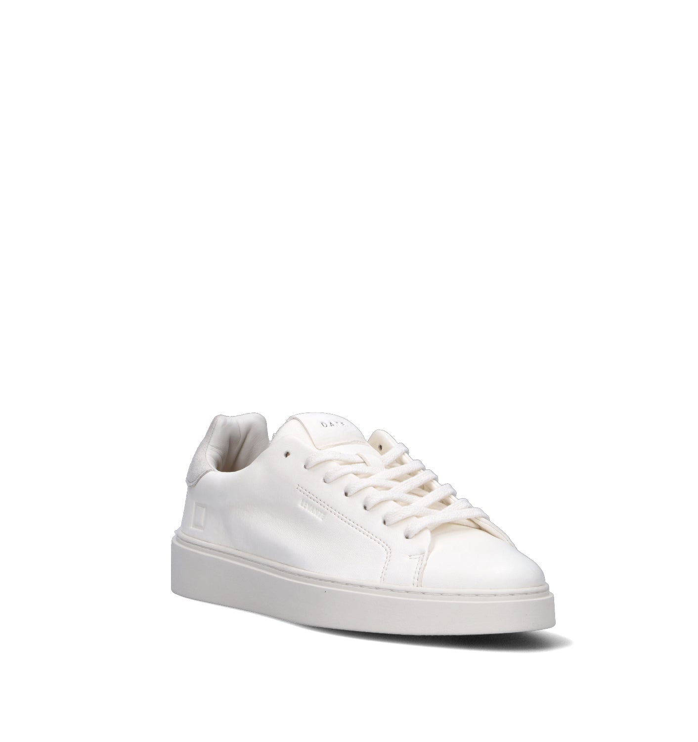 D.A.T.E. Sneaker uomo bianca in pelle