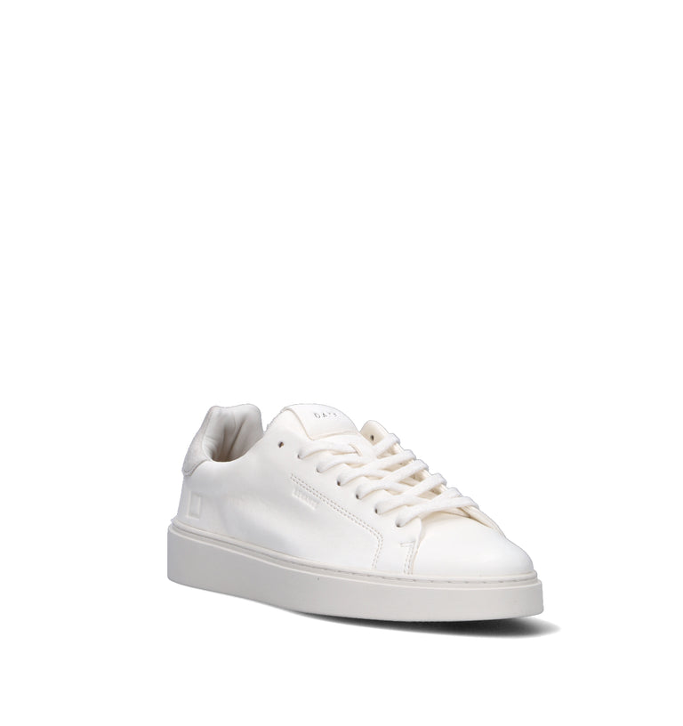 D.A.T.E. Sneaker uomo bianca in pelle