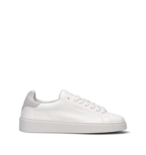 D.A.T.E. Sneaker uomo bianca in pelle