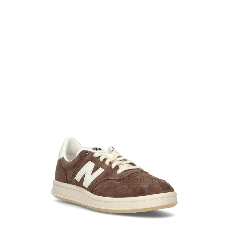 NEW BALANCE T500 Sneaker donna marrone in suede