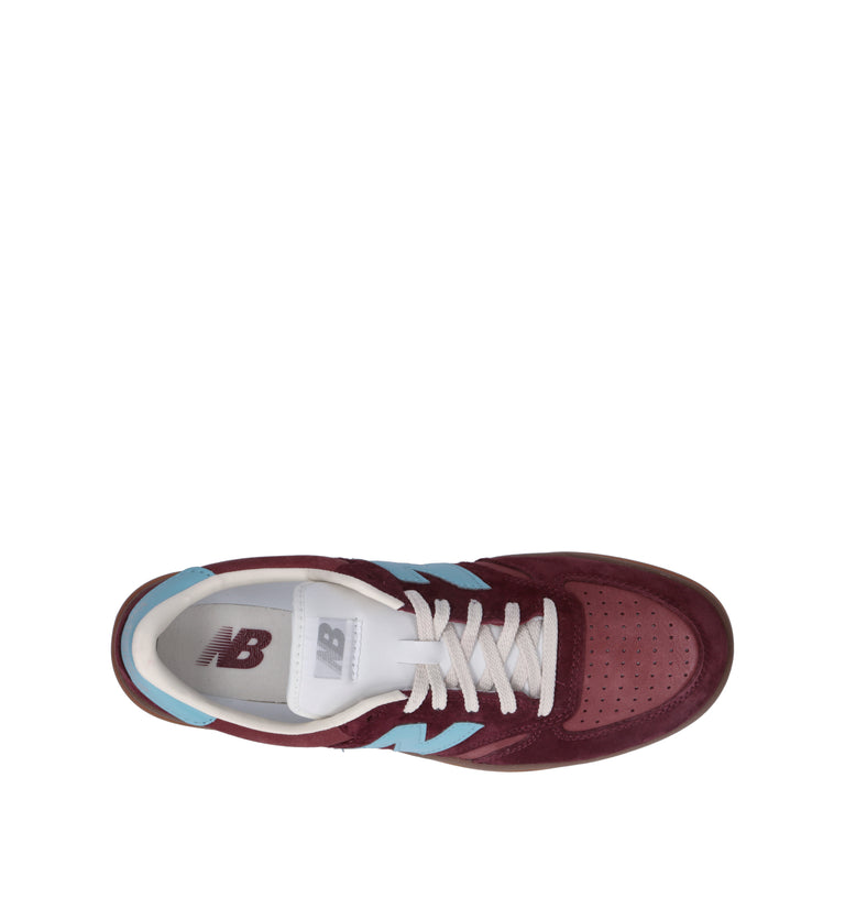 NEW BALANCE T500 Sneaker donna bordeaux in pelle