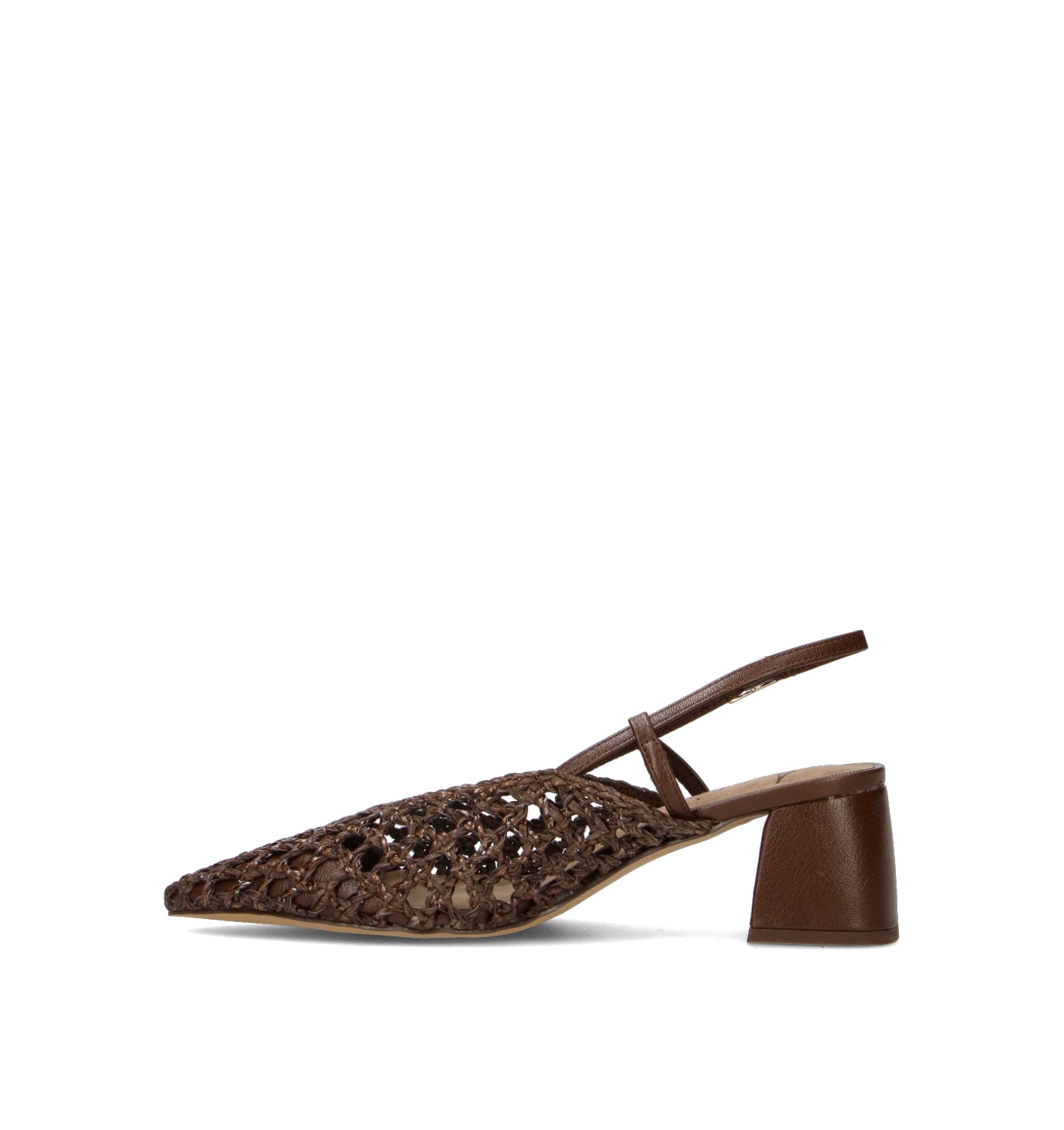 A.ENNIE Slingback donna caffè