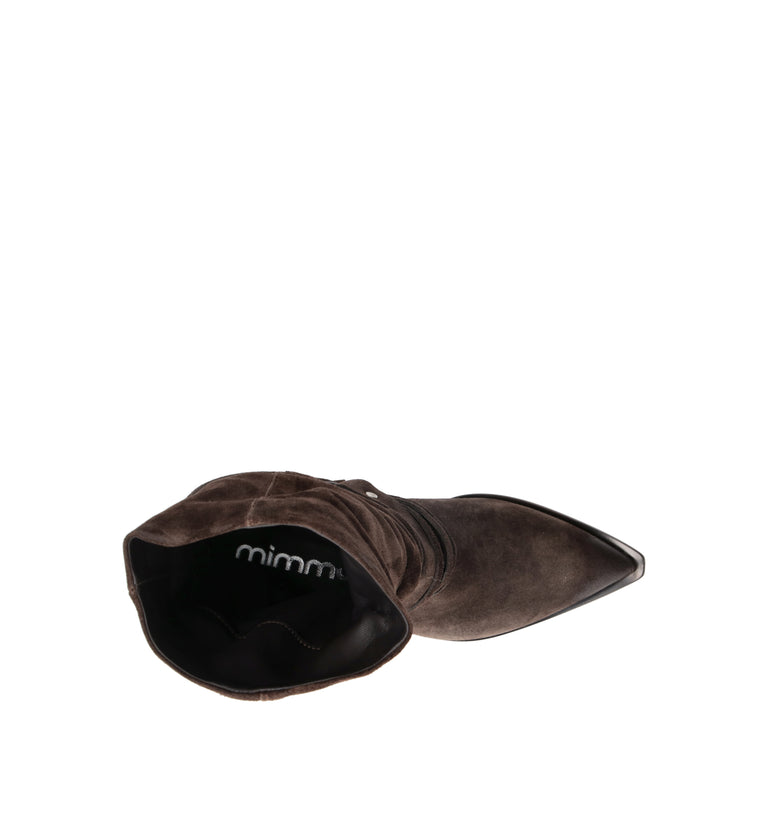 MIMMU' Tronchetto donna marrone in suede