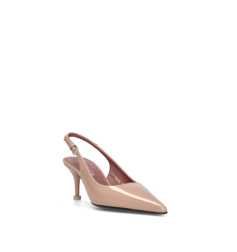 PREMIATA Slingback donna rosa in pelle