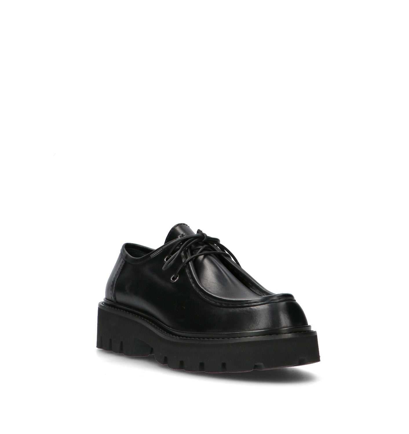 PREMIATA Stringata donna nera in pelle