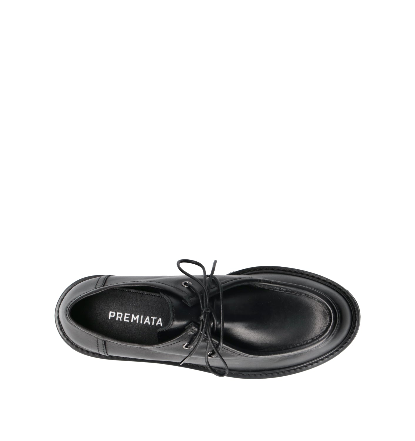 PREMIATA Stringata donna nera in pelle