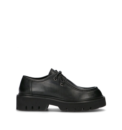 PREMIATA Stringata donna nera in pelle