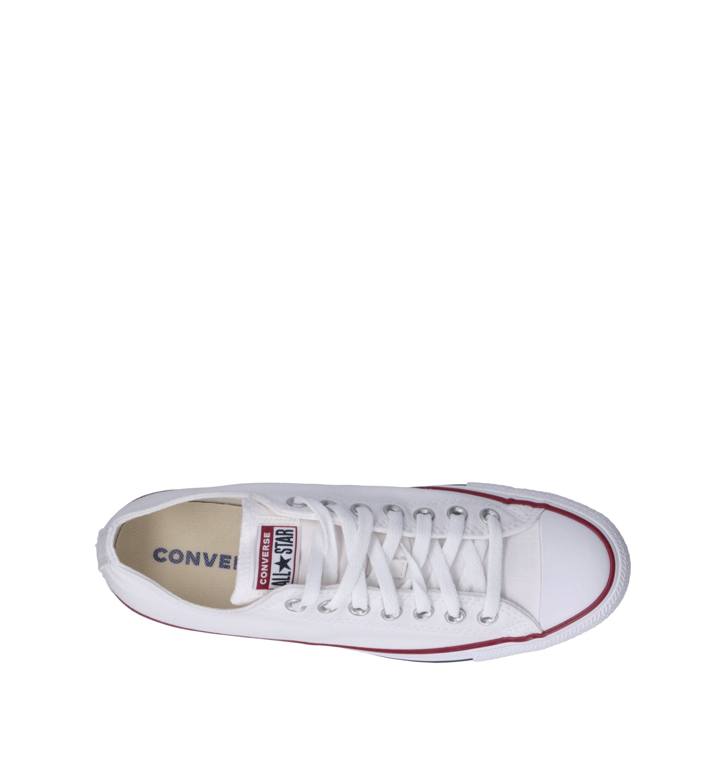 CONVERSE CHUCK TAYLOR Sneaker uomo bianca in tessuto