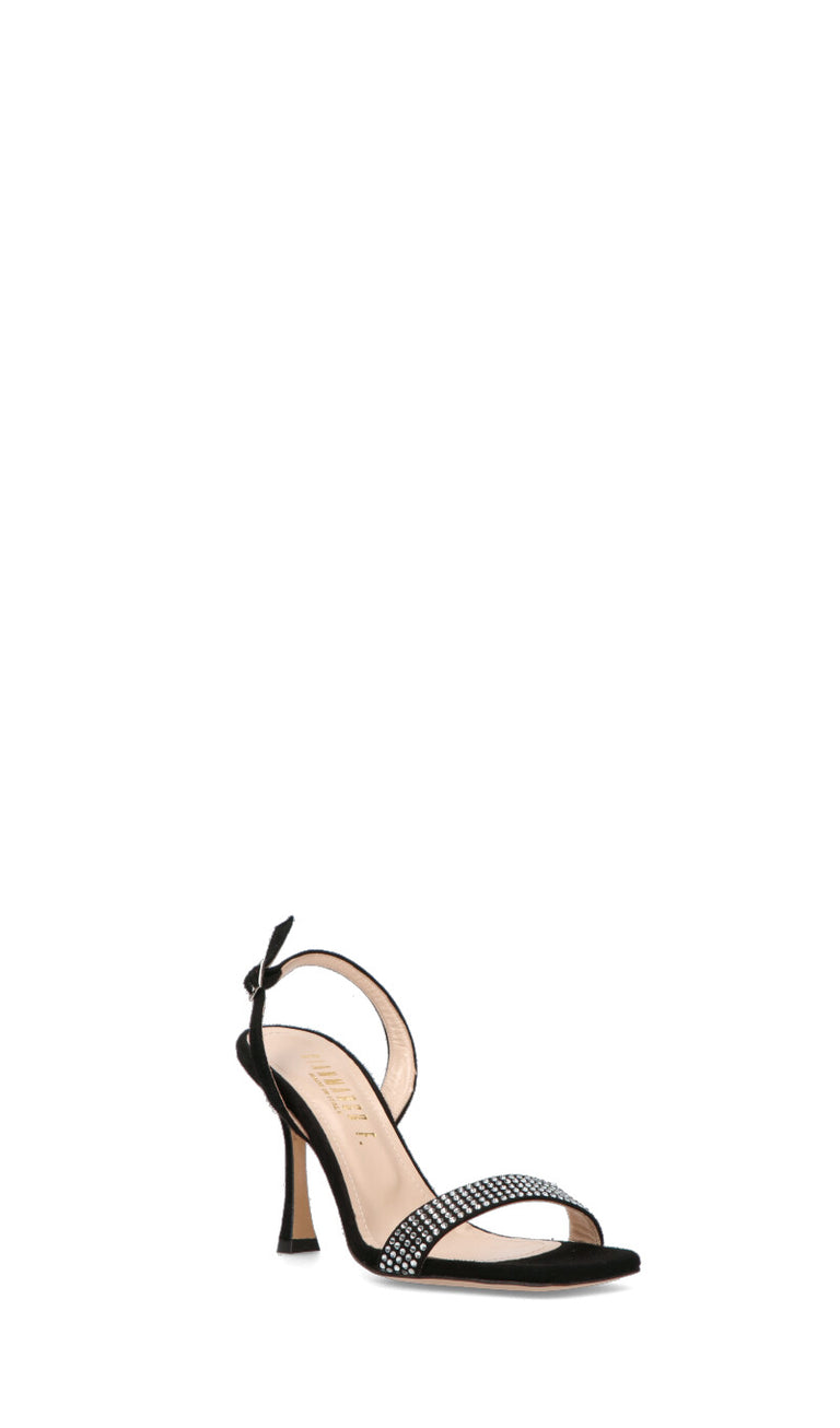 GIANMARCO F Sandalo donna nero in suede