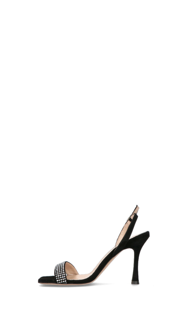 GIANMARCO F Sandalo donna nero in suede