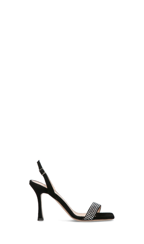 GIANMARCO F Sandalo donna nero in suede