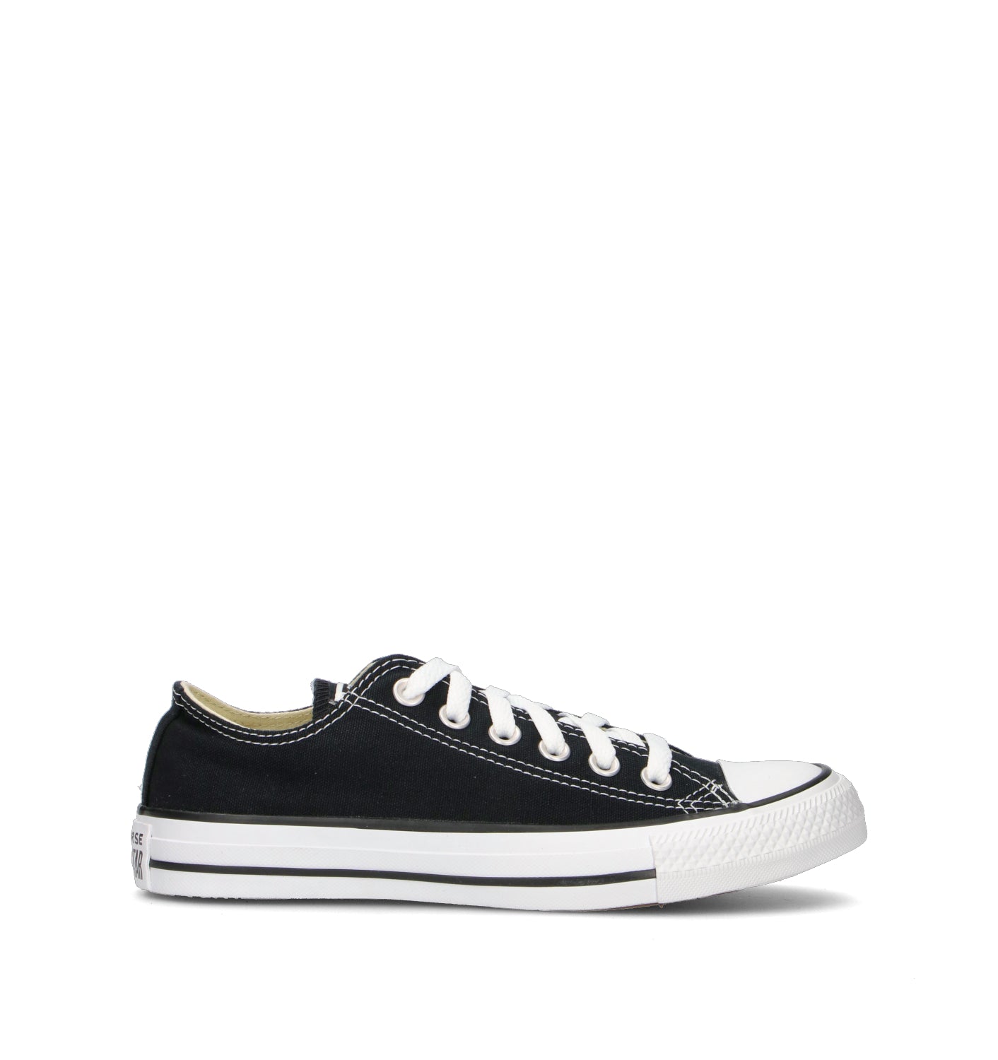 CONVERSE CHUCK TAYLOR Sneaker donna nera in tessuto