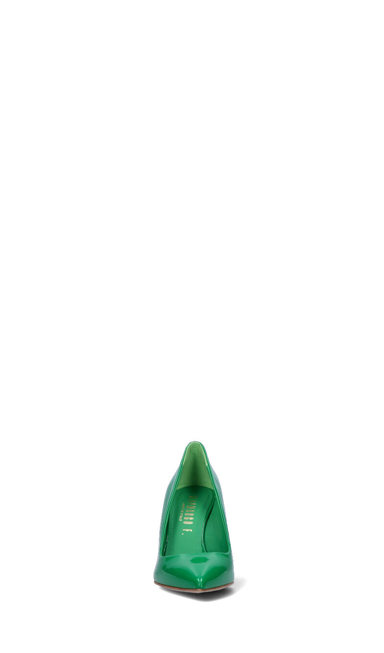 GIANMARCO F Décolleté donna verde in pelle