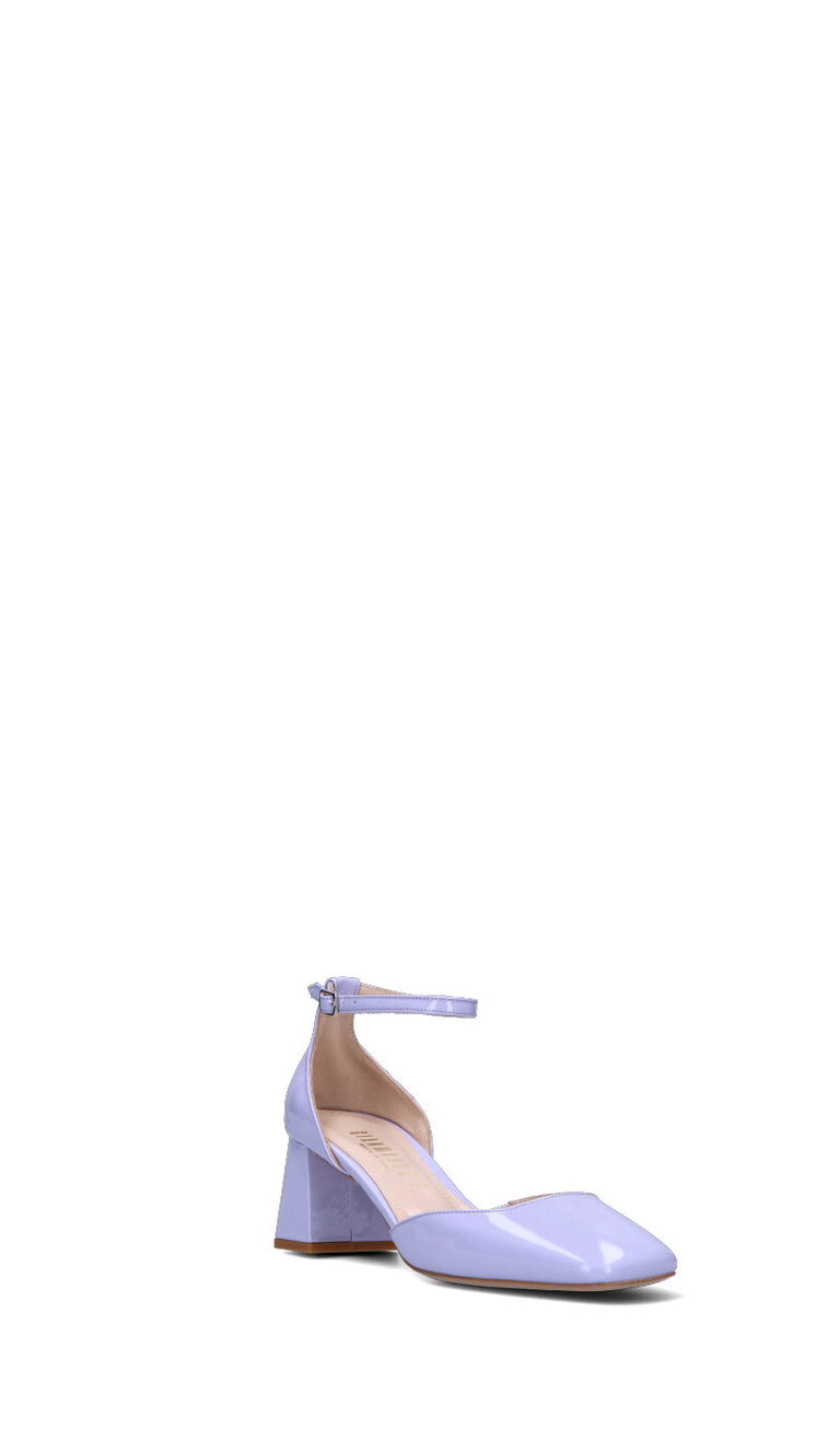 GIANMARCO F Decollete donna lilla in pelle