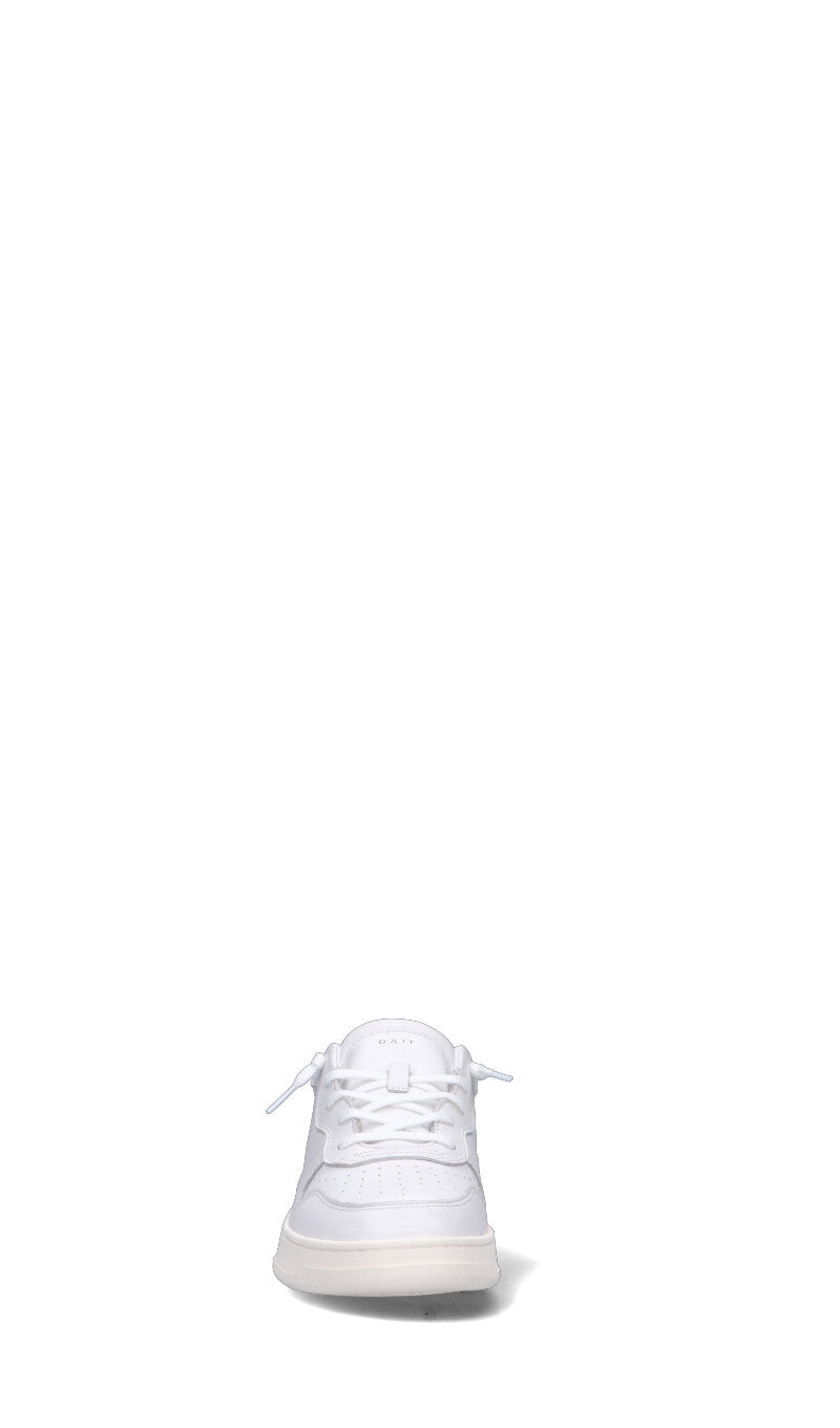 D.A.T.E. COURT CALF Sneaker uomo bianca/blu in pelle