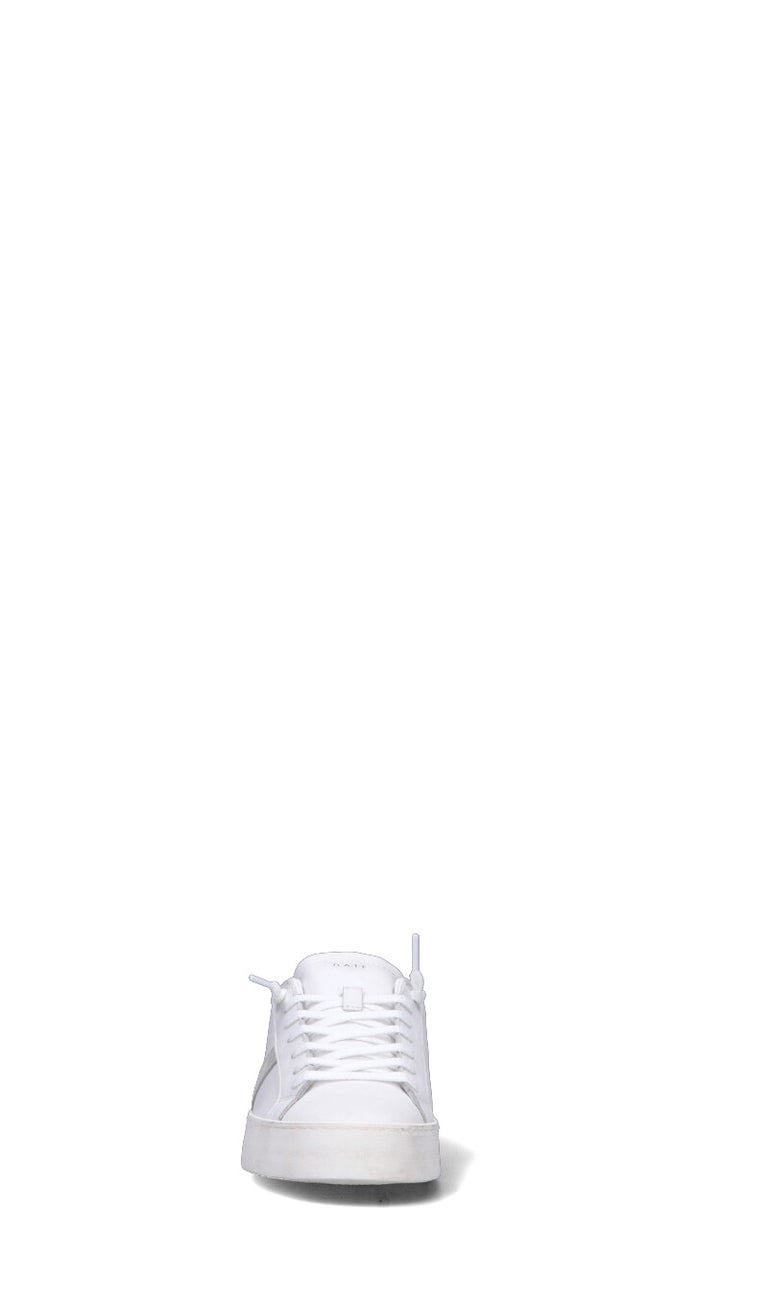 D.A.T.E. HILL LOW CALF Sneaker uomo bianca/nera in pelle