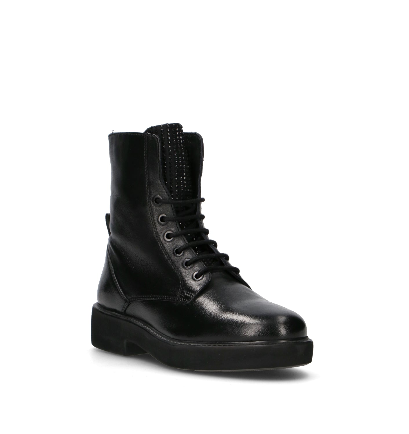 CATCH JUICE Polacco donna nero in pelle