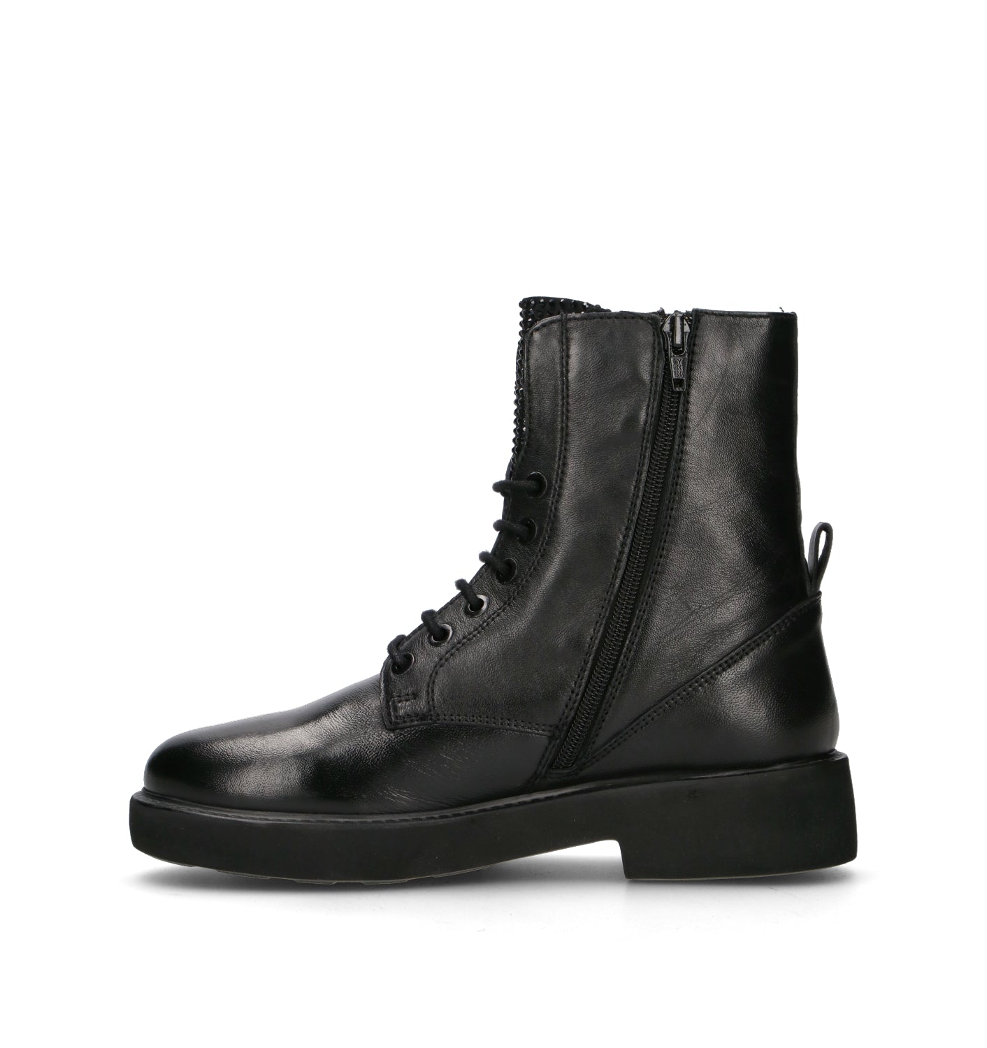CATCH JUICE Polacco donna nero in pelle