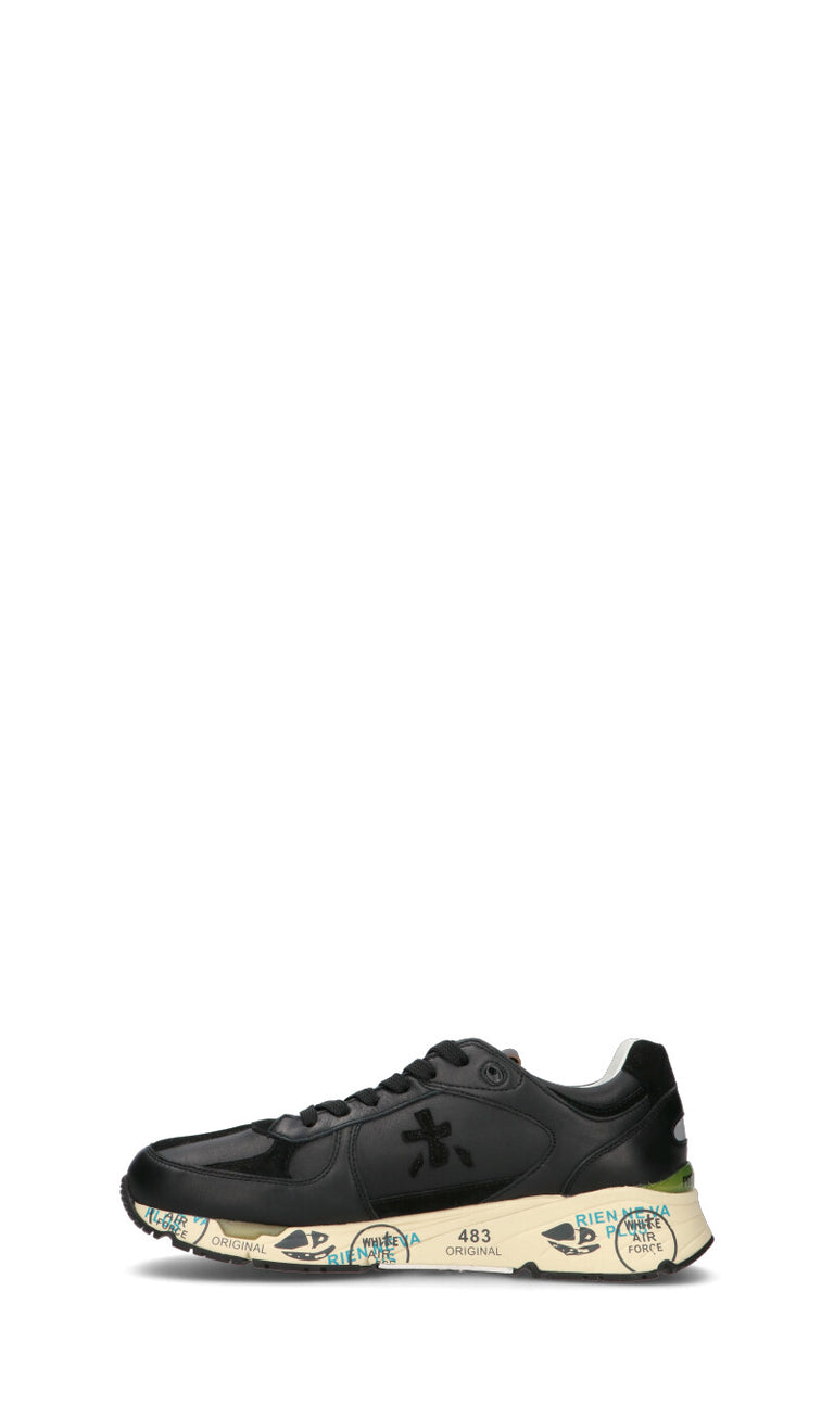 PREMIATA Sneaker uomo nera in pelle