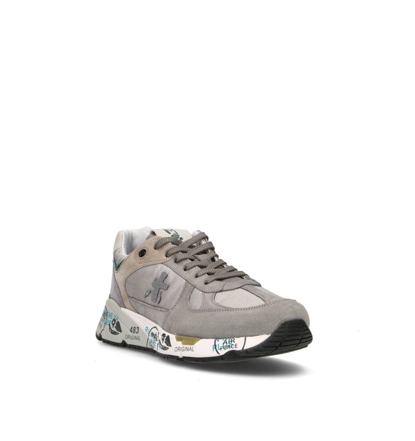 PREMIATA Sneaker uomo grigia