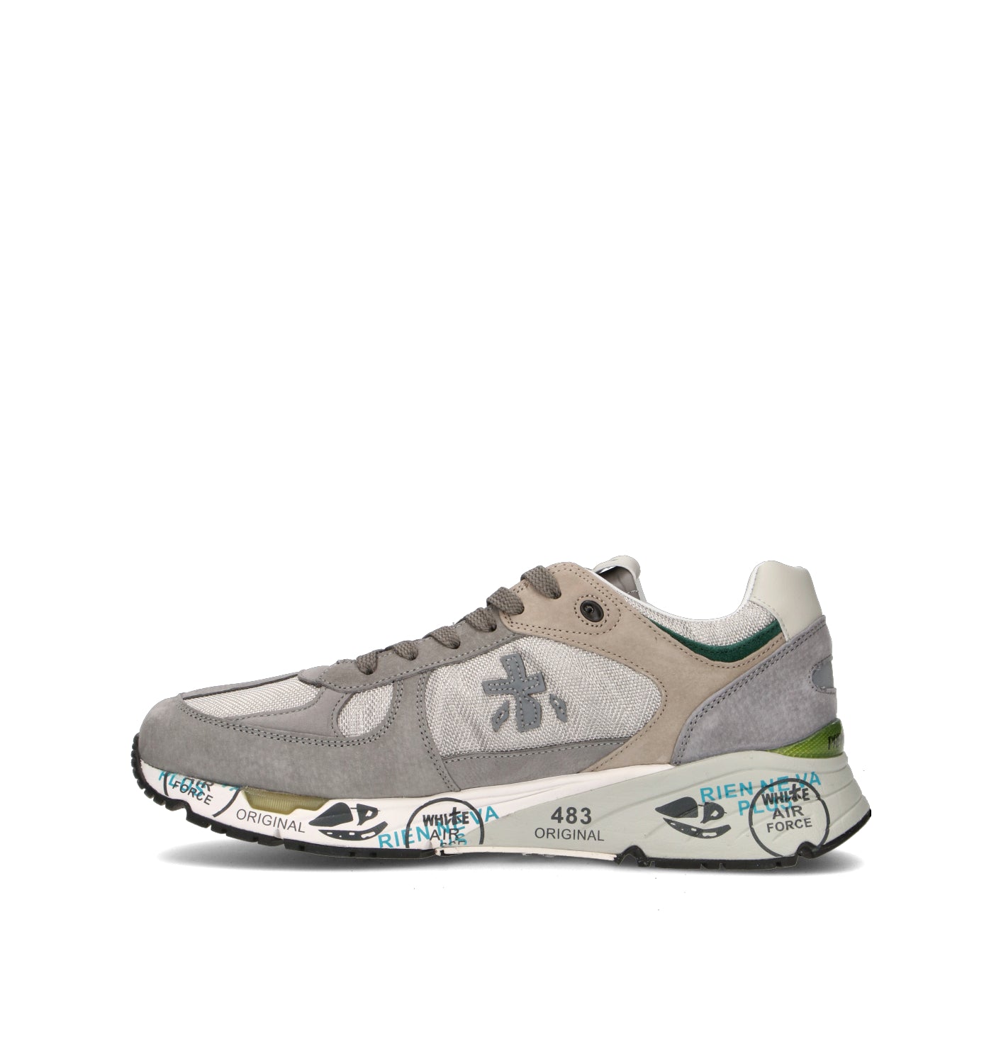 PREMIATA Sneaker uomo grigia