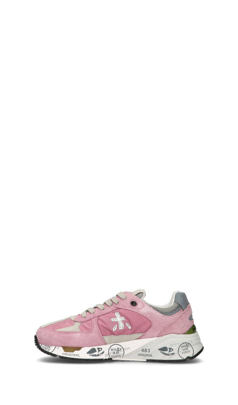 PREMIATA Sneaker donna rosa in pelle