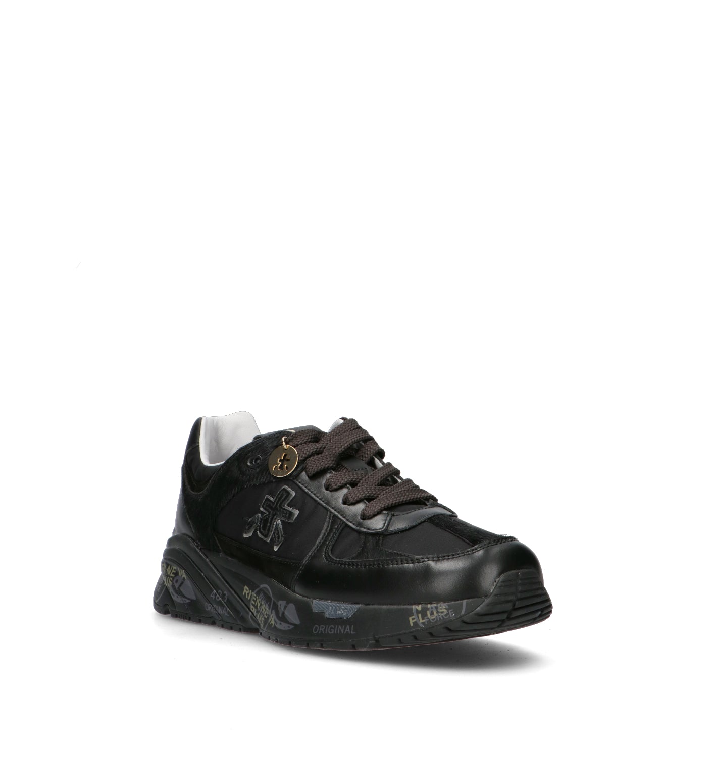 PREMIATA MASED Sneaker donna nera in pelle
