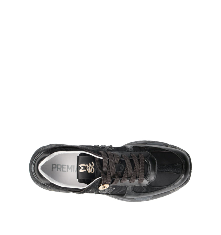 PREMIATA MASED Sneaker donna nera in pelle