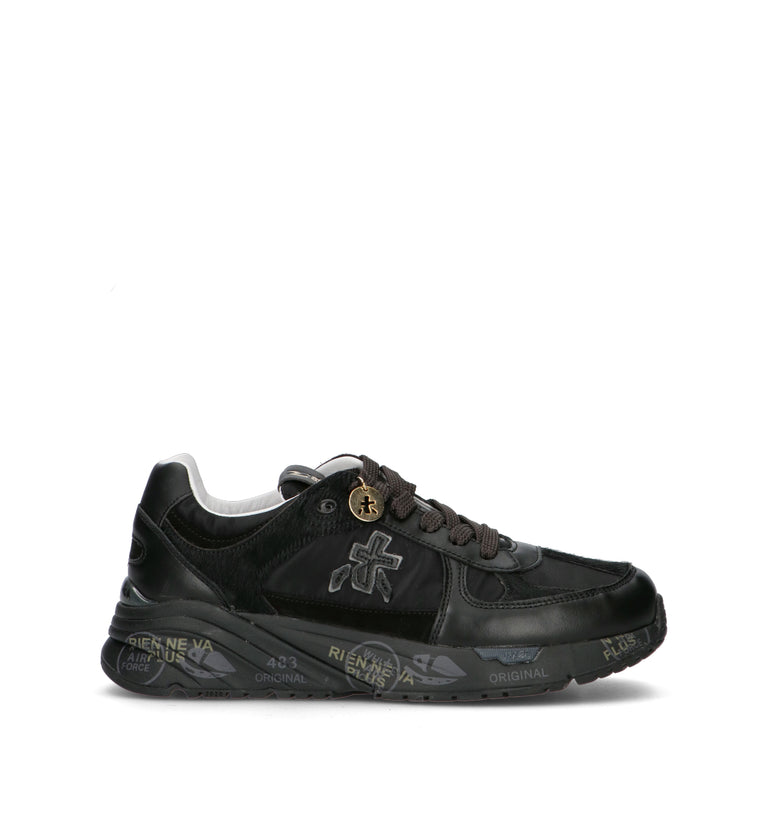 PREMIATA MASED Sneaker donna nera in pelle