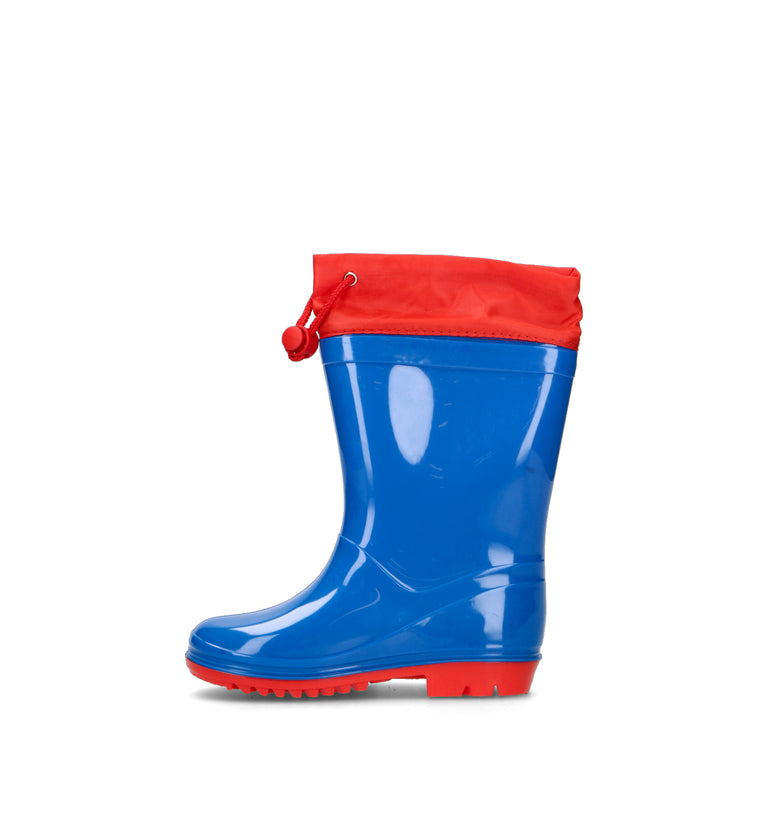 DISNEY Stivale pioggia bimbo blu/rosso