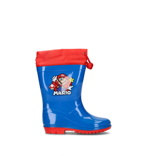 DISNEY Stivale pioggia bimbo blu/rosso