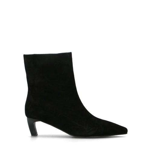 A.ENNIE Tronchetto donna nero in suede
