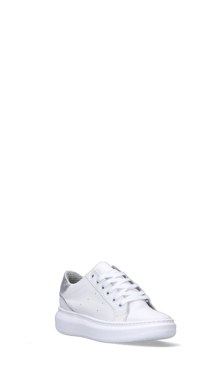 OTTANT8,6 Sneaker donna bianca/argento in pelle