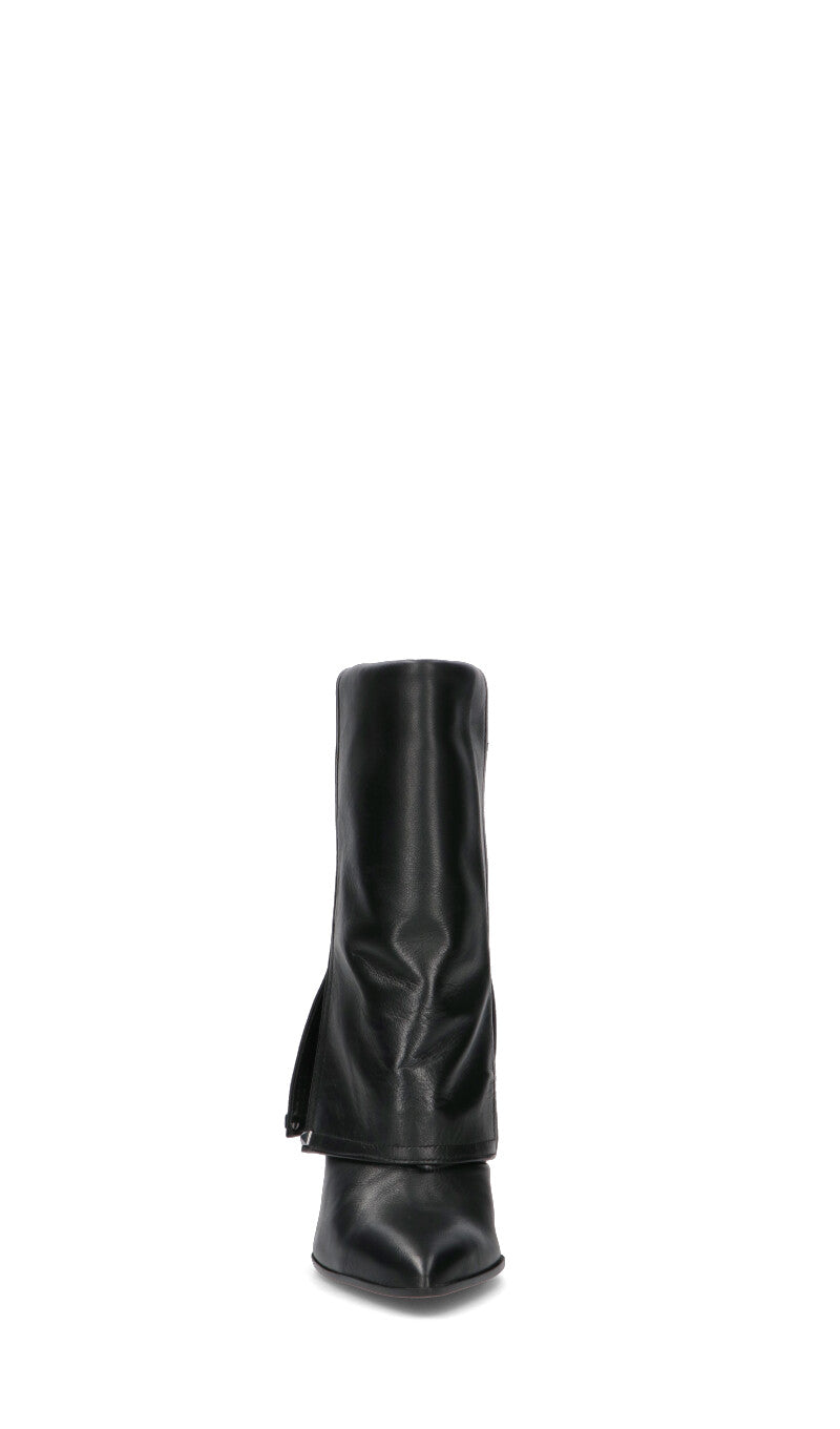 MARC ELLIS Tronchetto donna nero in pelle